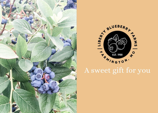 Liberty Blueberry Farms E-Gift Card