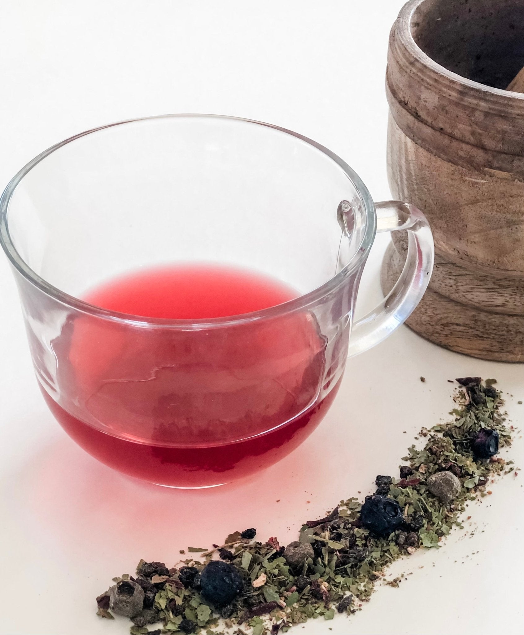 Blueberry Crumble Loose Leaf Tea - Liberty Blueberry Farms